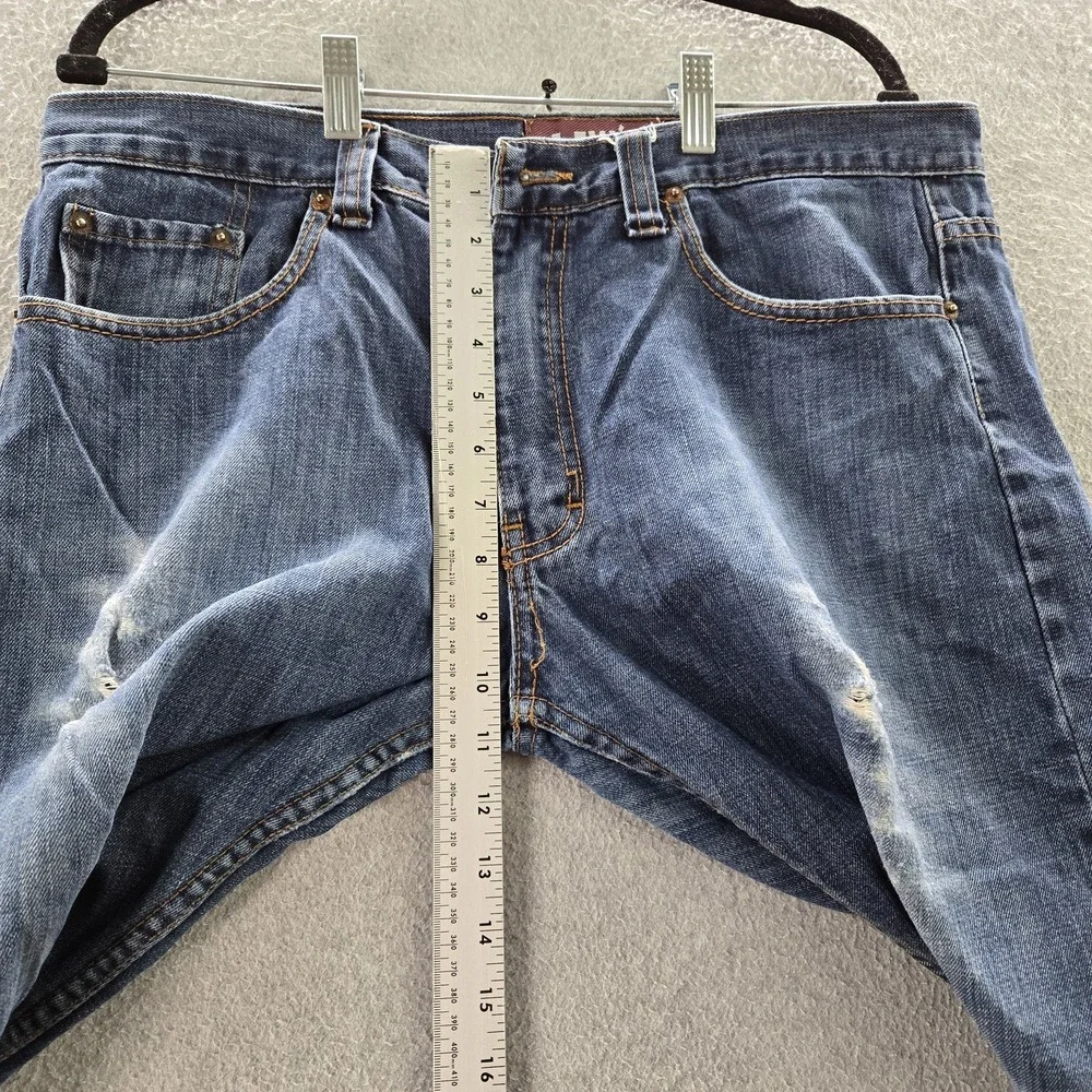 Levi's 511 Men Jeans 34X32 Blue Denim Skinny 31